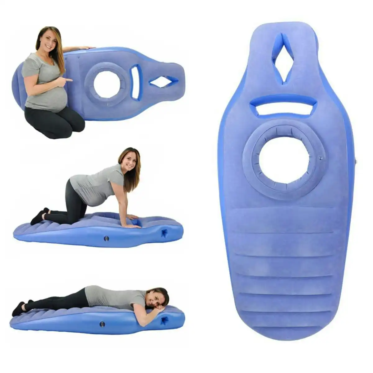 Toddly DreamBelly Inflatable Pregnancy Pillow Comfort for Expecting Mothers