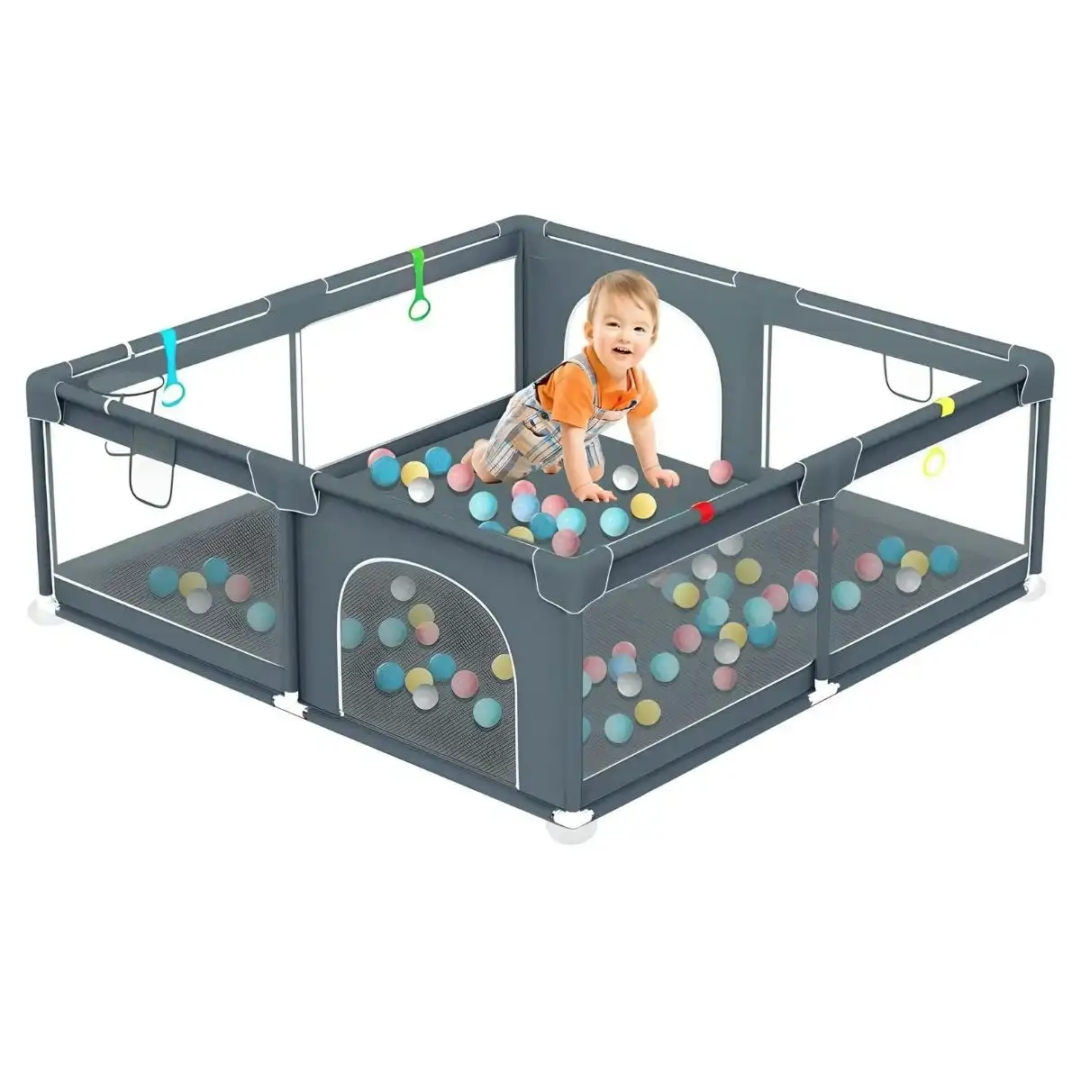 Toddly Explorer Max Baby Play Pen Safe, Stylish & Spacious for Your Child