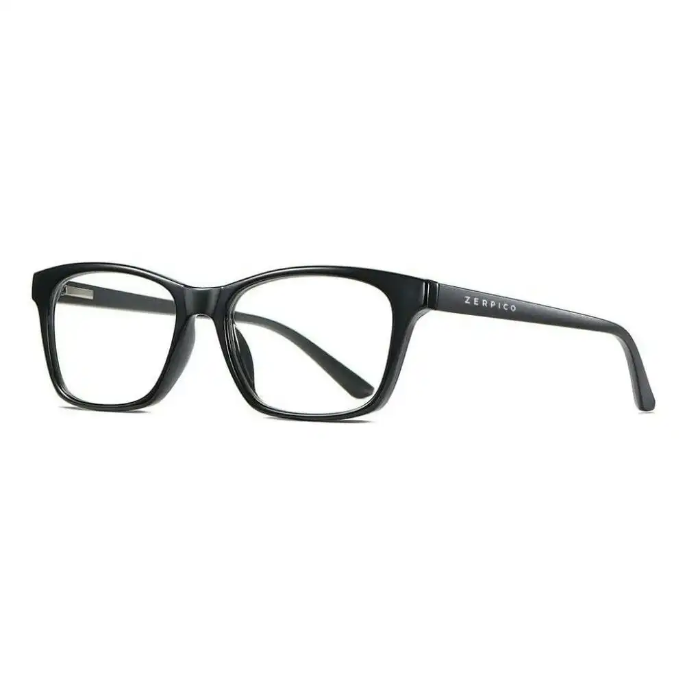 Zerpico Eyewear Nexus Eyewear - Dash Blue-light Glasses - Unisex Office Eyewear In Black, Tortoise, And Transparent Frames