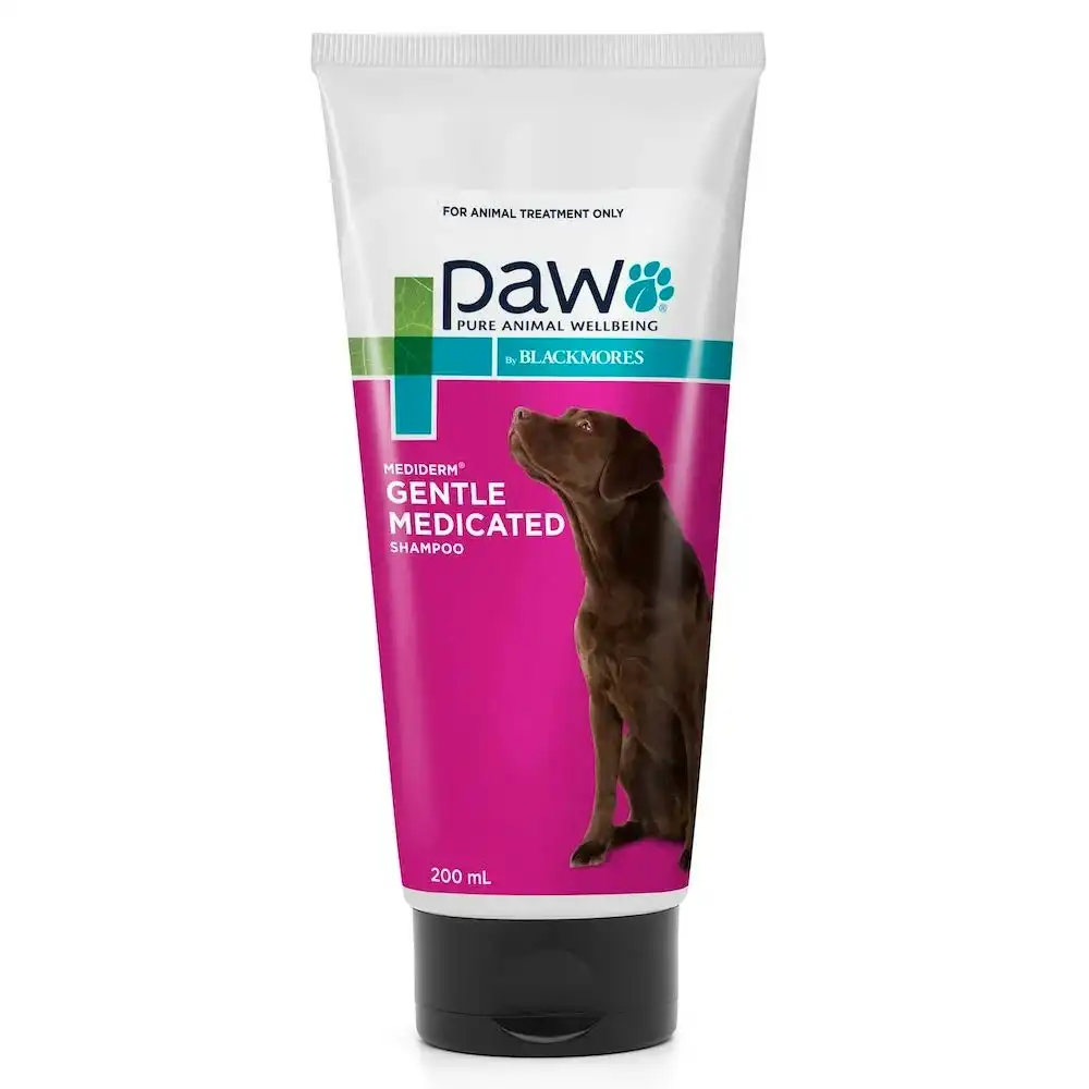 PAW By Blackmores MediDerm Gentle Medicated Shampoo For Dogs - 200ml & 500ml