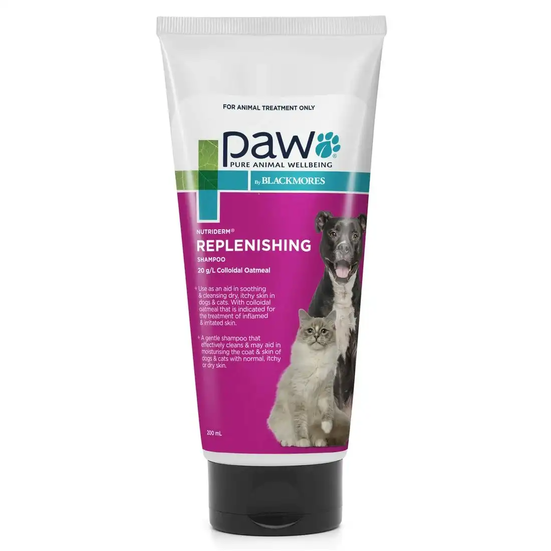 PAW By Blackmores NutriDerm Replenishing Shampoo For Cats and Dogs - 200ml & 500ml