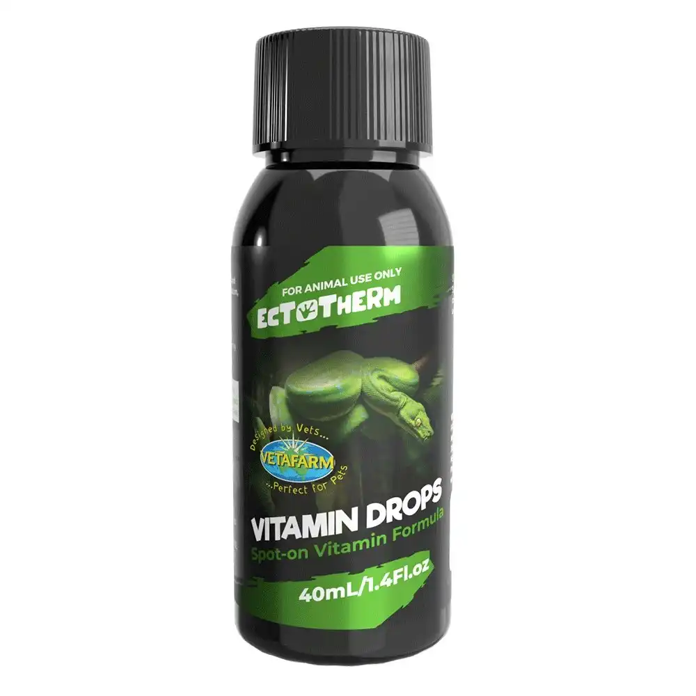 Vetafarm Ectotherm Vitamin Drops - 40ml