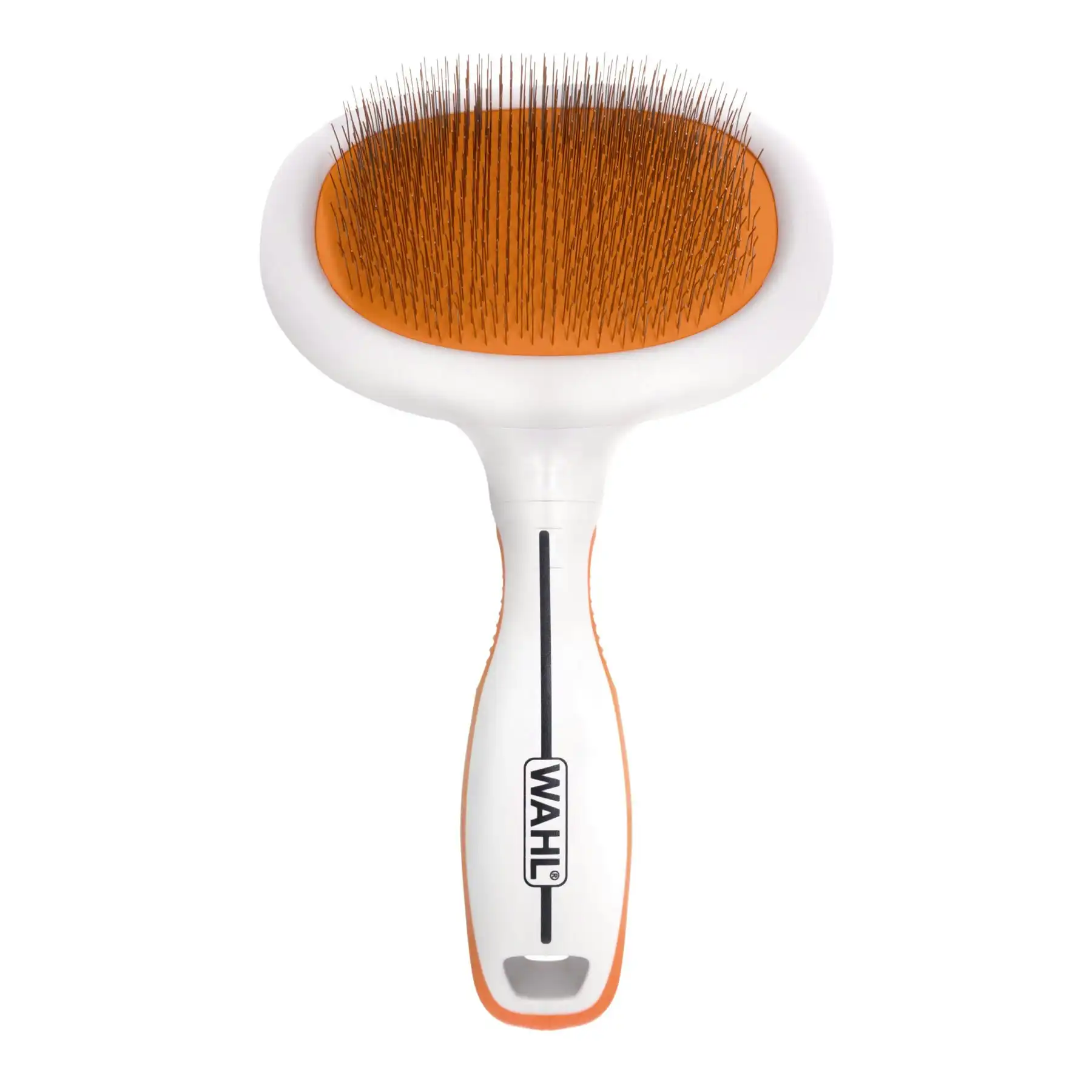 Wahl Orange and White Slicker Brush - Large