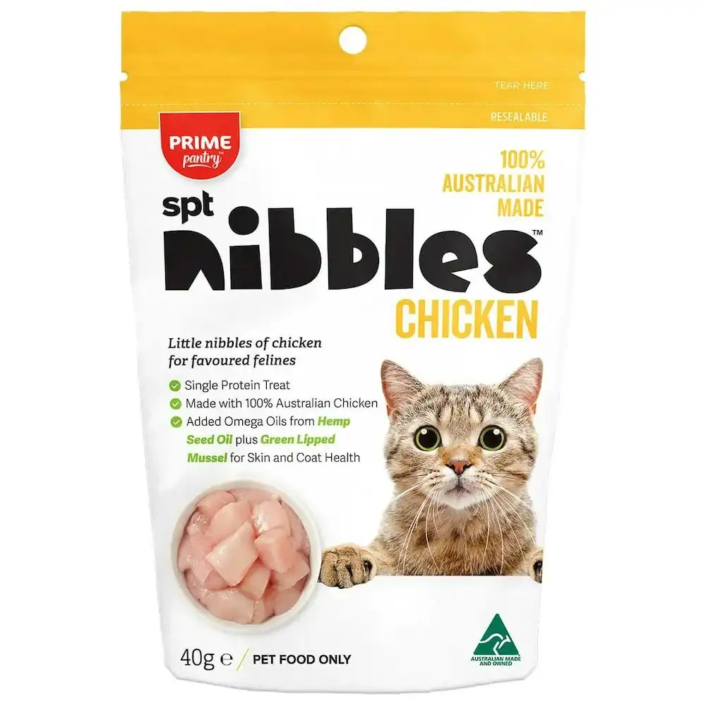 Prime Pantry SPT Nibbles Chicken Cat Treats - 40g
