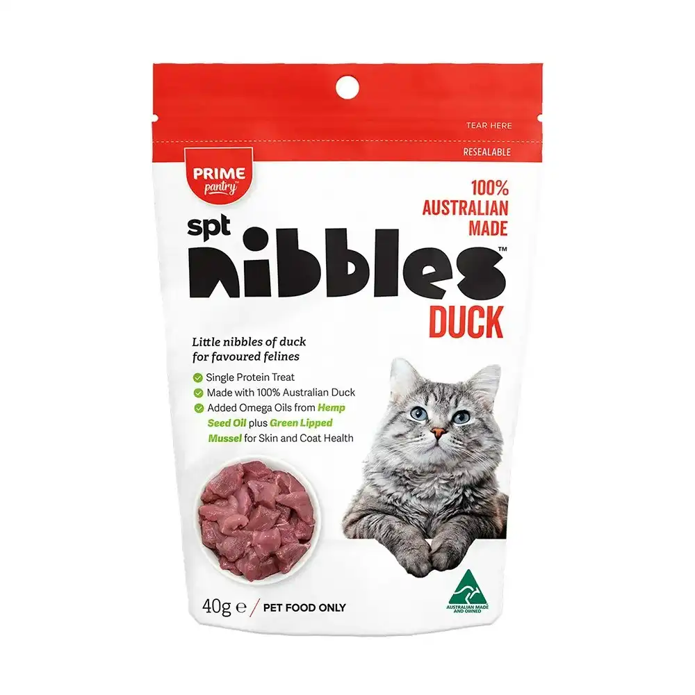 Prime Pantry SPT Nibbles Duck Cat Treats - 40g