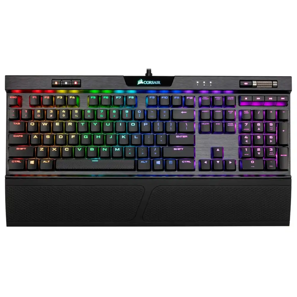 Corsair K70 MK.2 Low Profile RGB Mechanical Gaming Keyboard - Cherry MX Speed