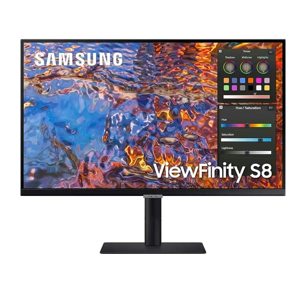 Samsung ViewFinity S80PB 27in UHD HDR IPS Business Monitor with 90W USB-C LS27B800PXEXXY