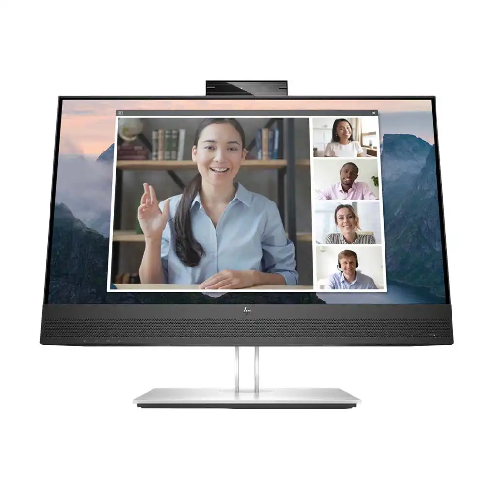 HP E24mv G4 23.8in Full HD Ergonomic IPS Monitor with built-in Webcam [169L0AA]