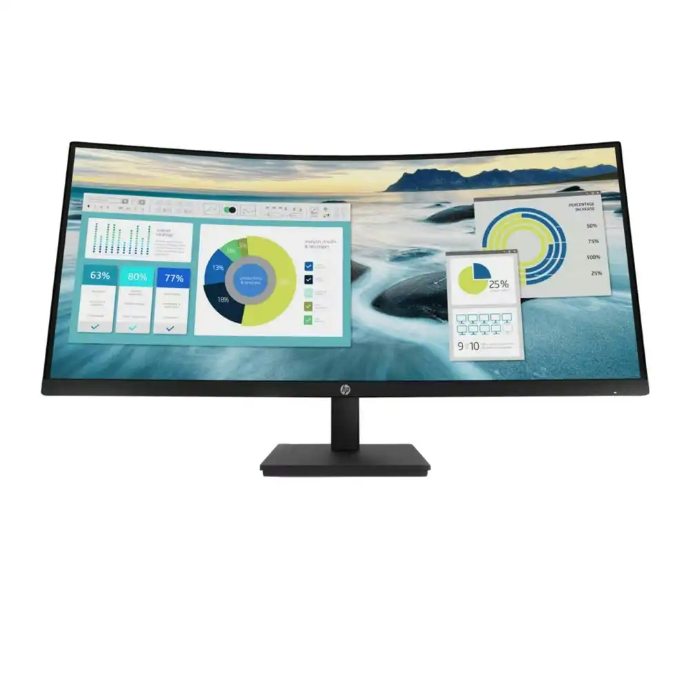HP P34hc G4 34in UWQHD Curved Studio Monitor with 65W USB-C [21Y56AA]