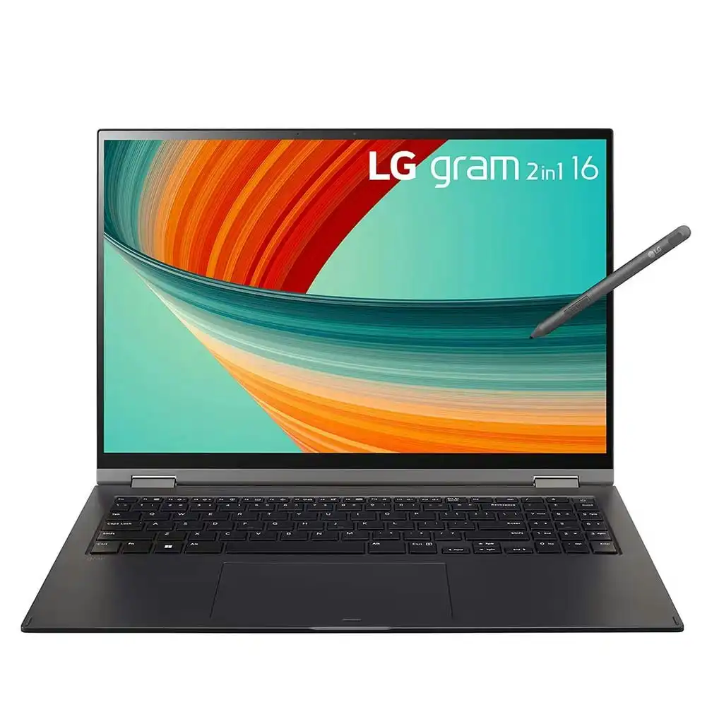 LG Gram 16in WQXGA EVO i7-1360P 16GB 1TB W11 Touch 2-in-1 Laptop (16T90R-G.AA78A)