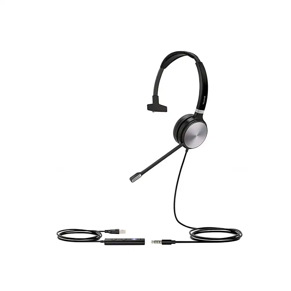 Yealink TEAMS-UH36-M Teams Certified Mono Wideband Noise Cancelling Headset