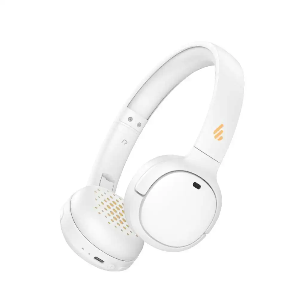 Edifier WH500 Wireless On-Ear Bluetooth Headphones - White