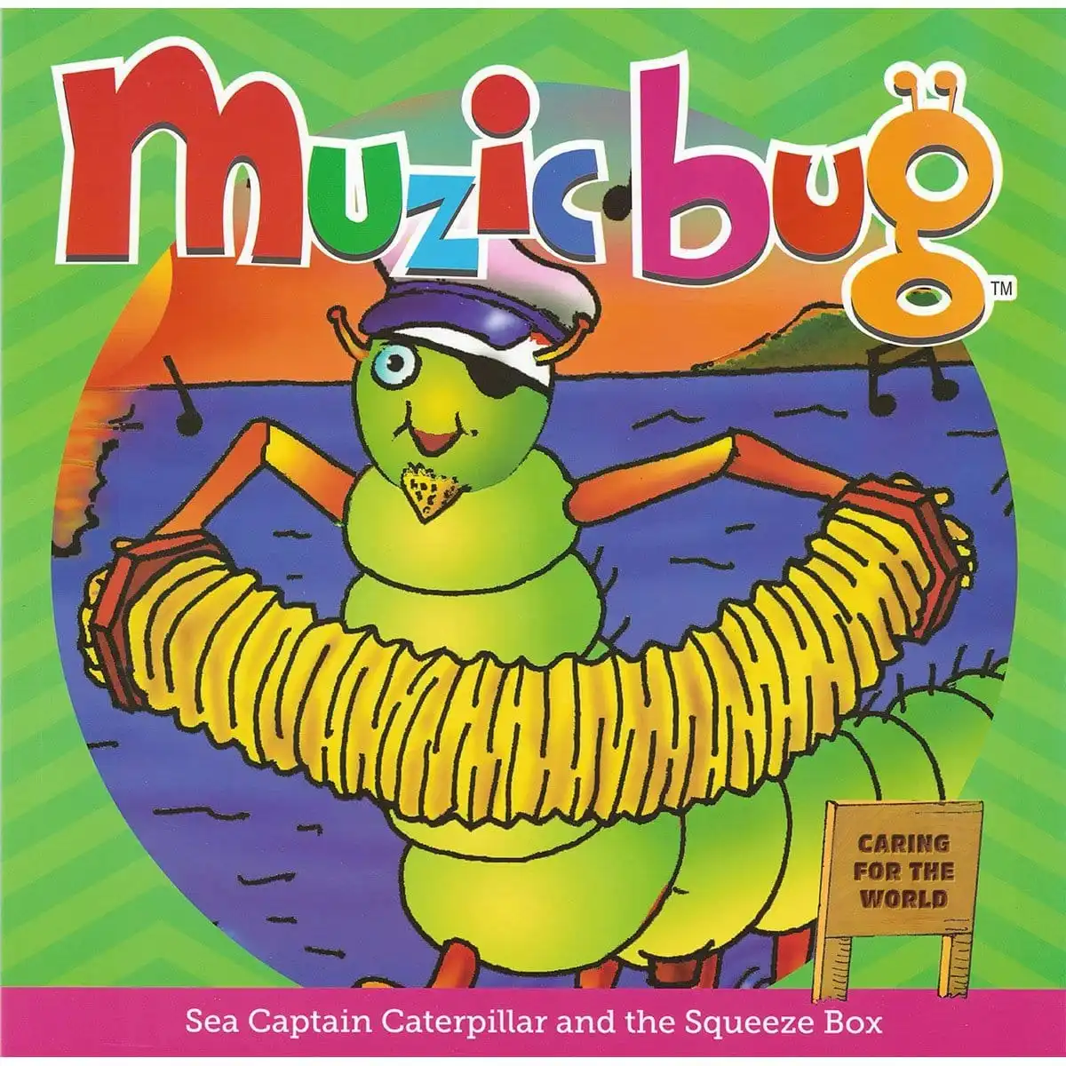 [Clearance] Muzicbug-Sea Captain Caterpillar and the Squeeze Box