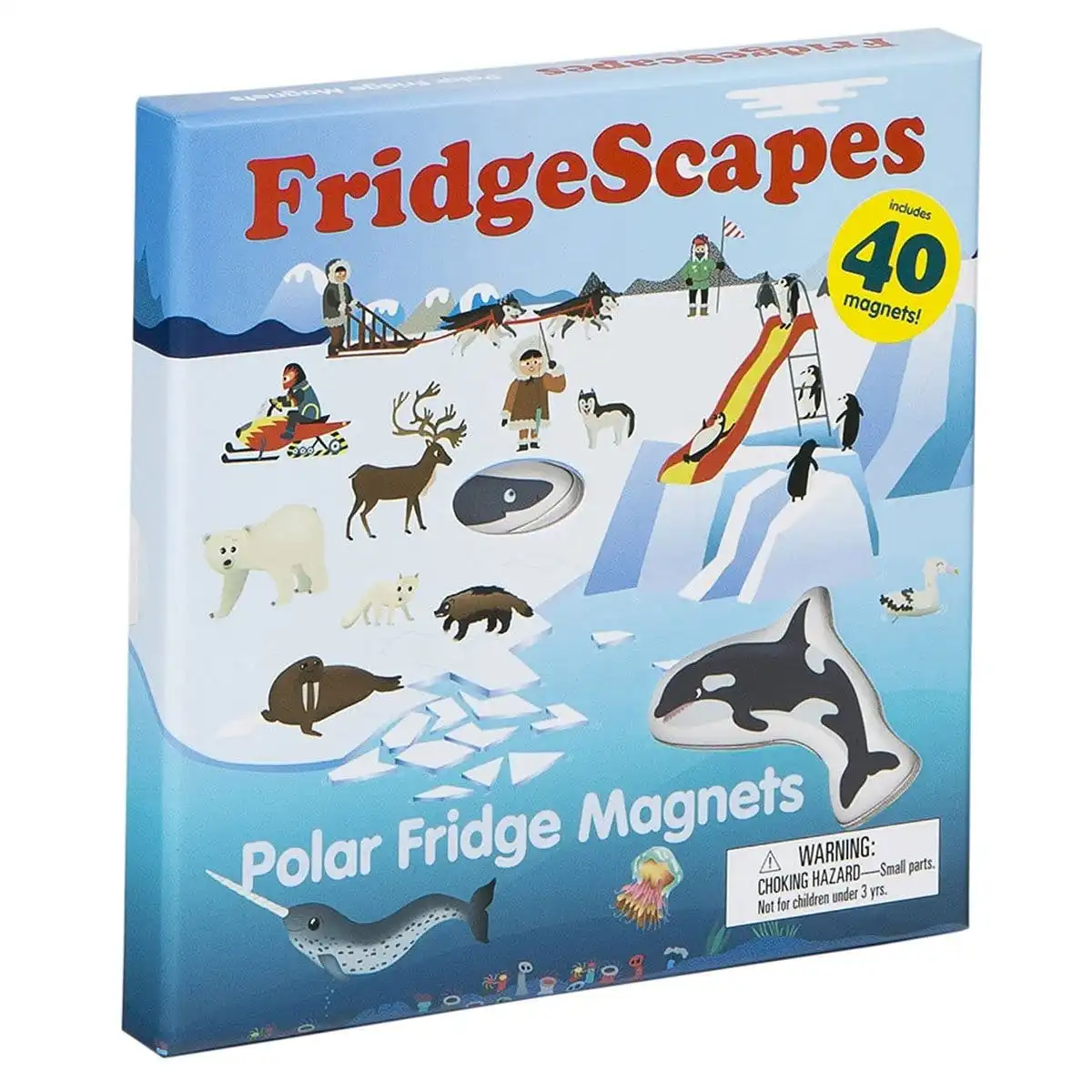 FridgeScapes: Polar Fridge Magnets