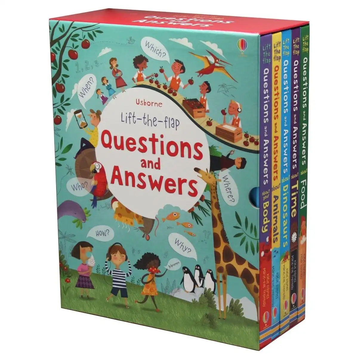 Lift-the-flap Questions & Answers - 5 Copy Box Set
