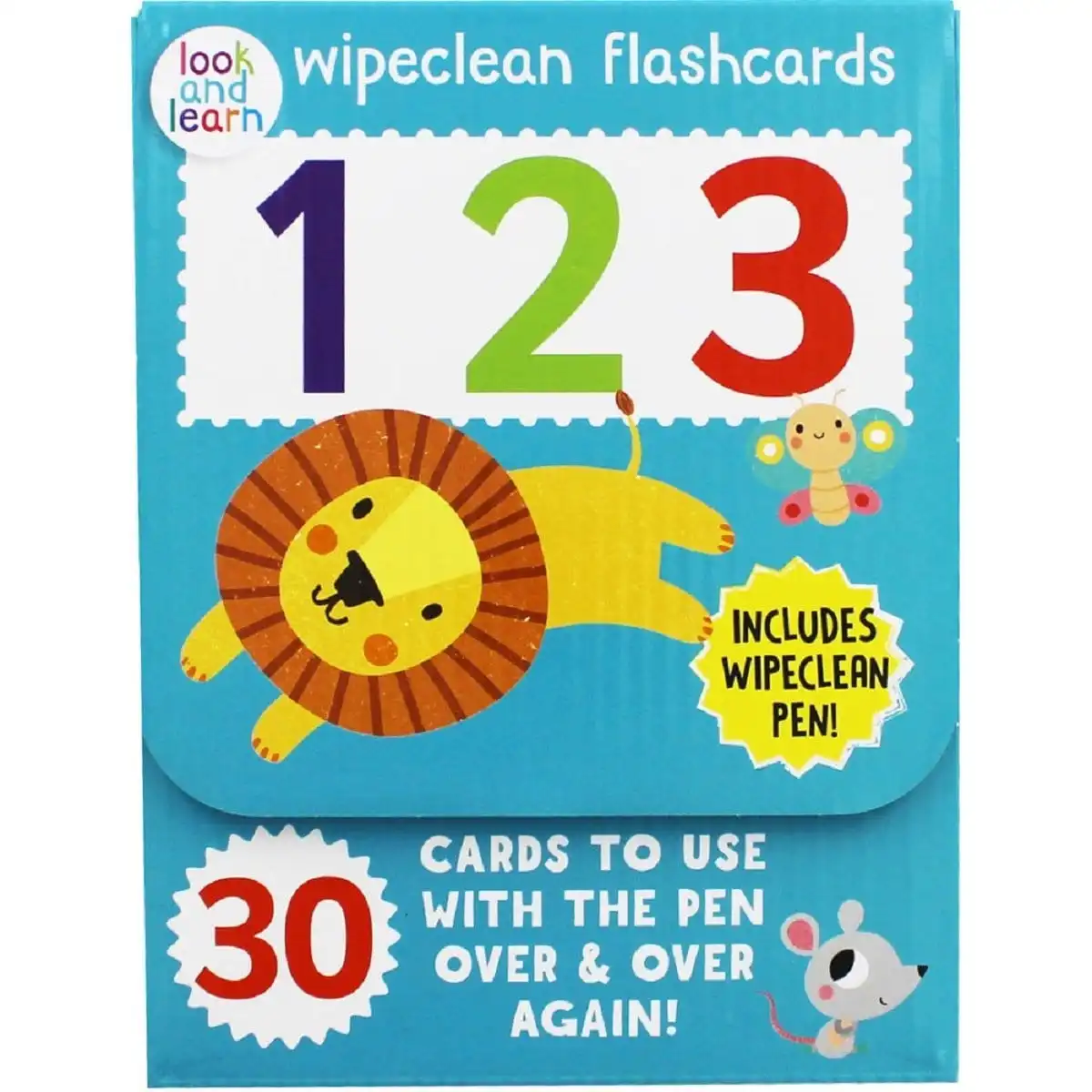 Wipeclean Flash Cards 123