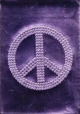 Bling Purple Peace Journal