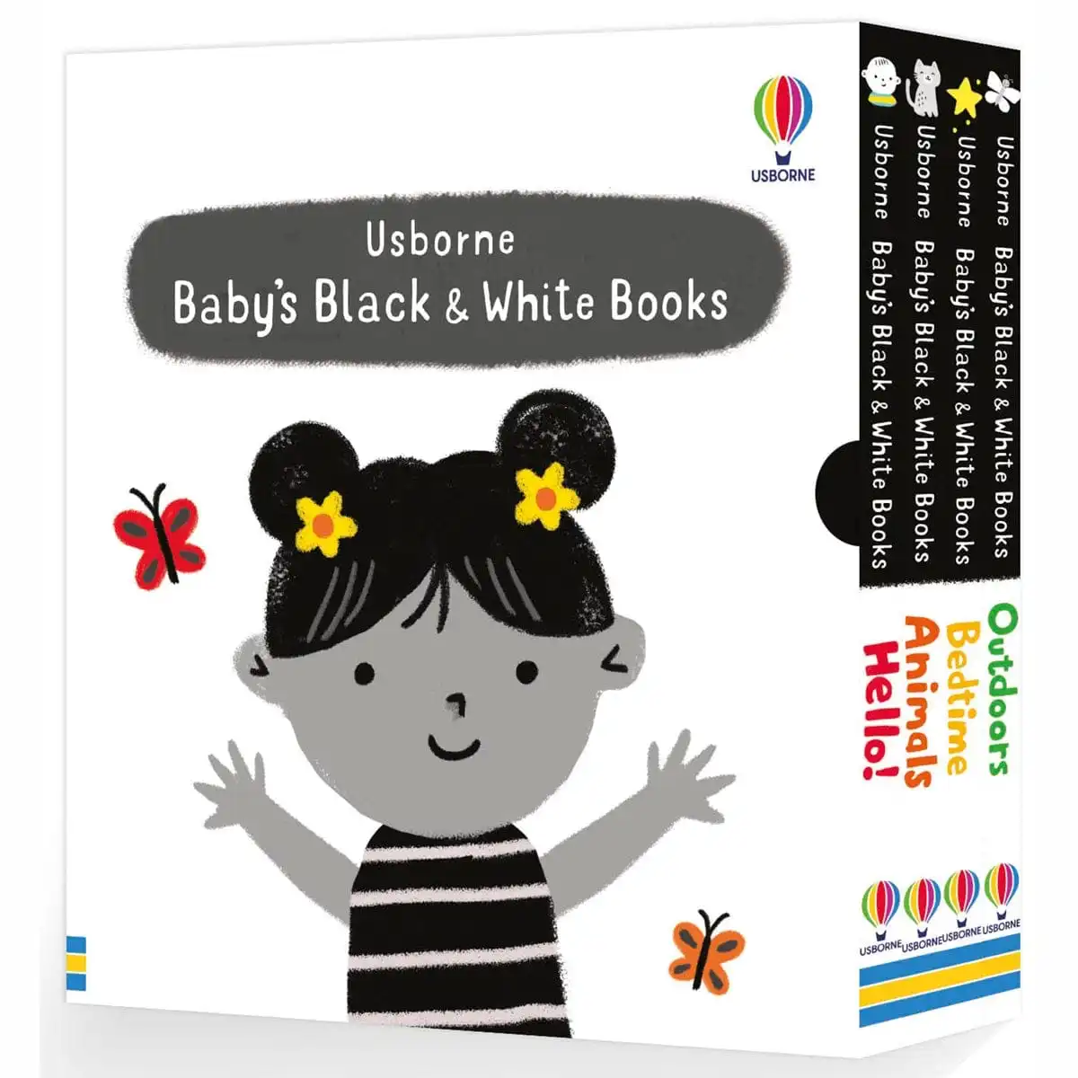 Baby's Black And White Books - 5 Copy Box Set
