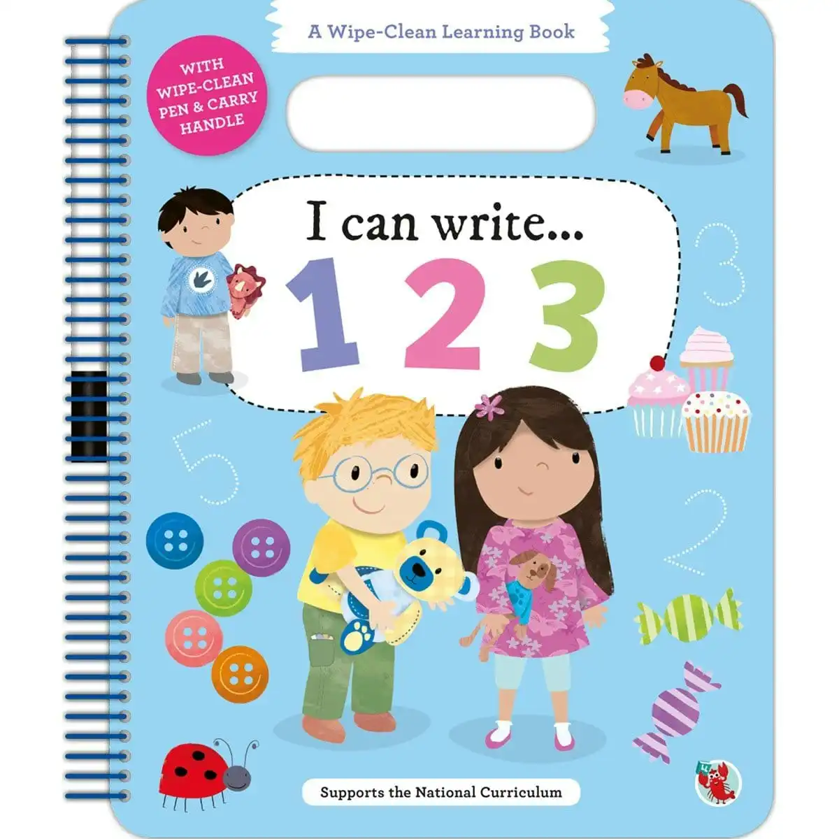 Wipe Clean Learning: I Can Write 123