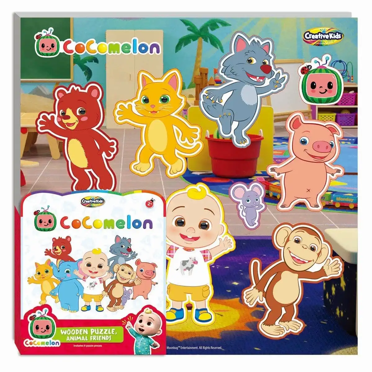 Cocomelon Chunky Puzzles - Animal Friends