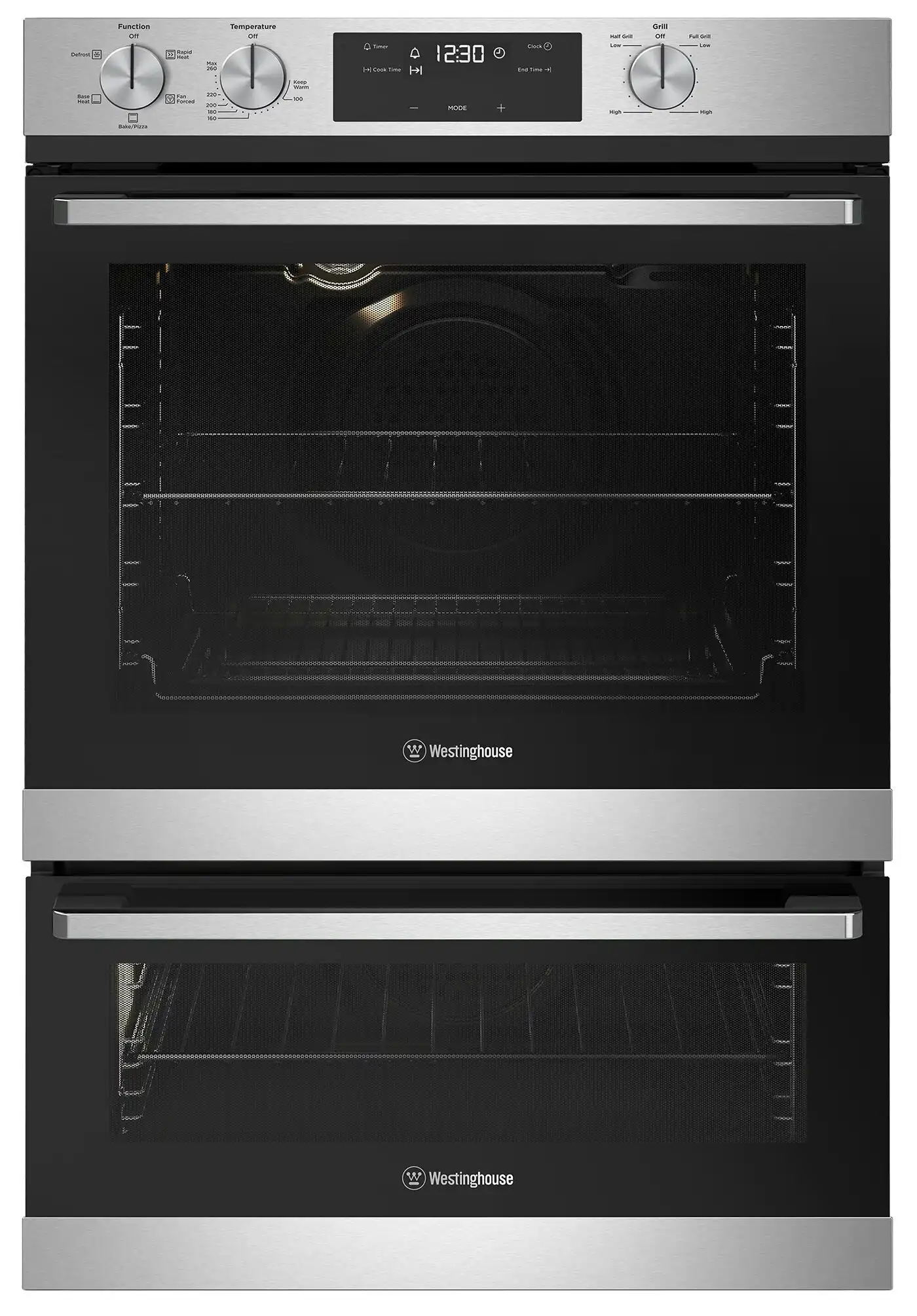 Westinghouse 60cm Stainless Steel Electric Built-In Oven
