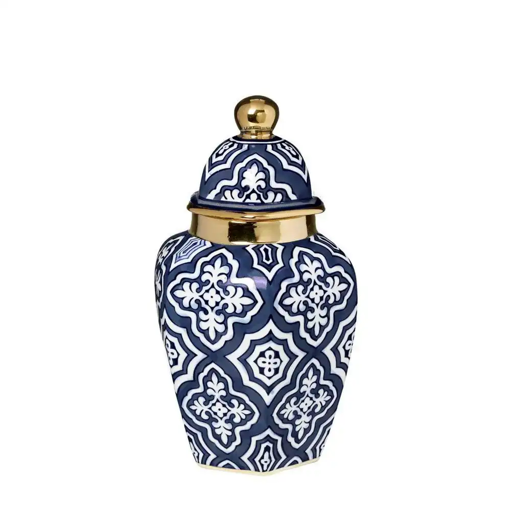 Belle Tangier Garden Ceramic Ginger Jar