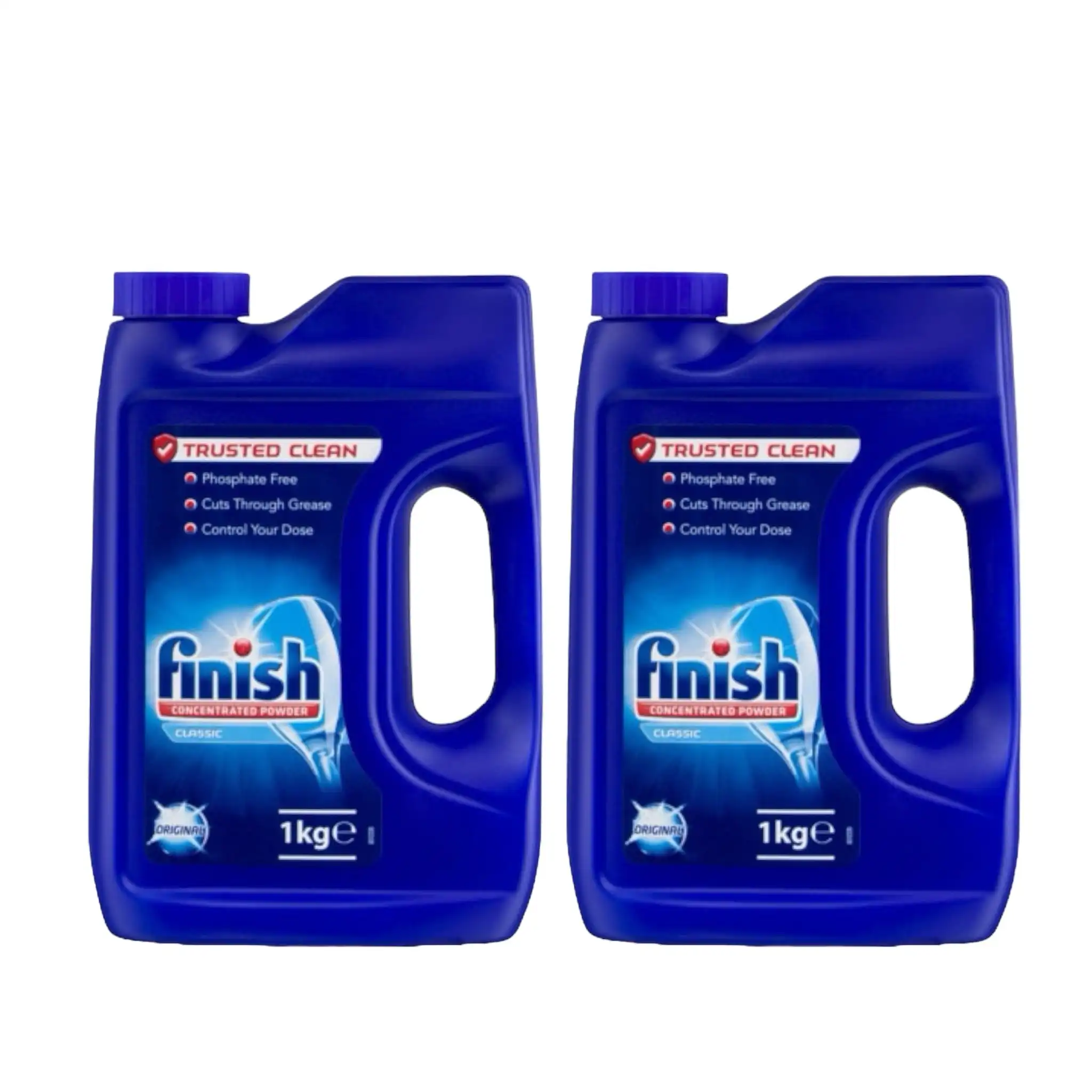2 Pack Finish Classic Powder Concentrate 1kg