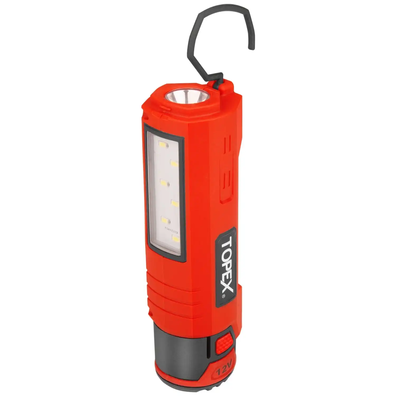 Topex 12V Cordless LED Worklight Lithium-Ion LED Torch w/ Battery & Charger