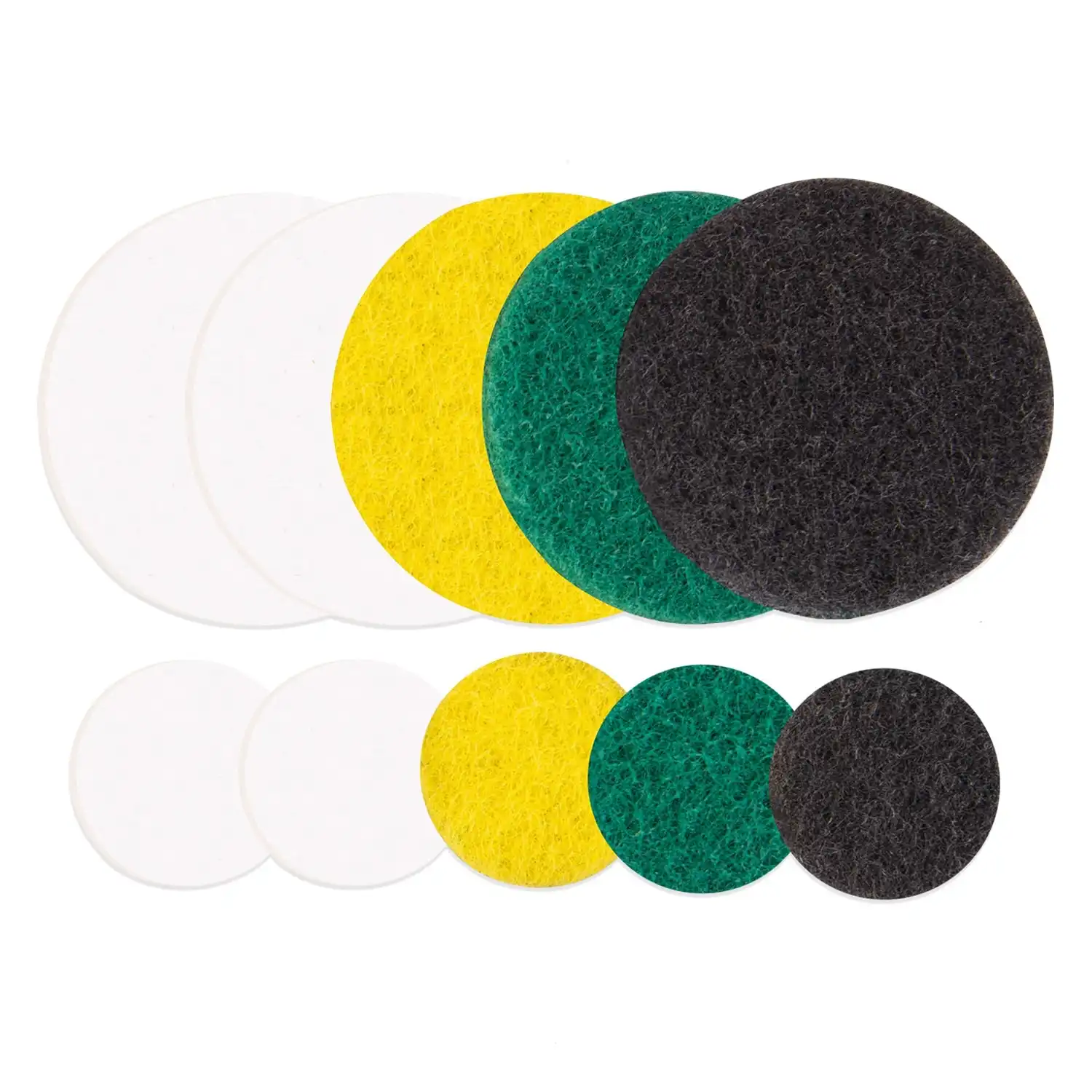 10PC Scrubber Pads for Topex 4V MAX Cordless Scrubber