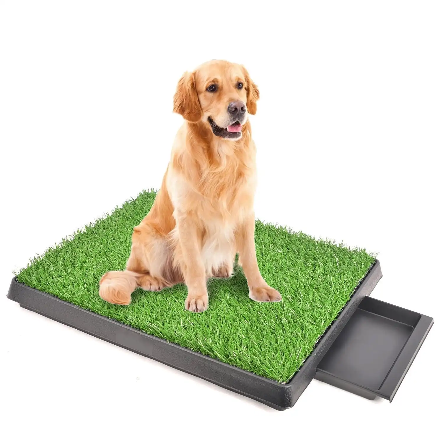 Artificial Grass Dog Pee Pad Potty - Artificial Grass Patch for Dogs - Pet Litter Box