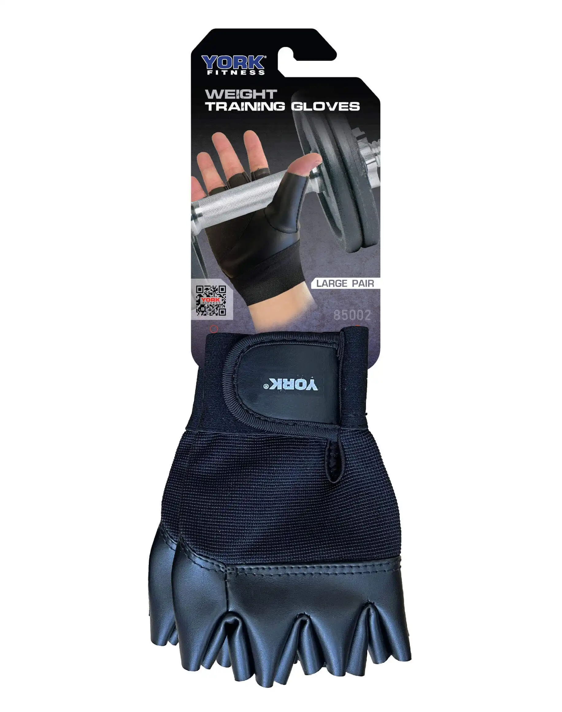 York Fitness Weight Training Gloves - Large