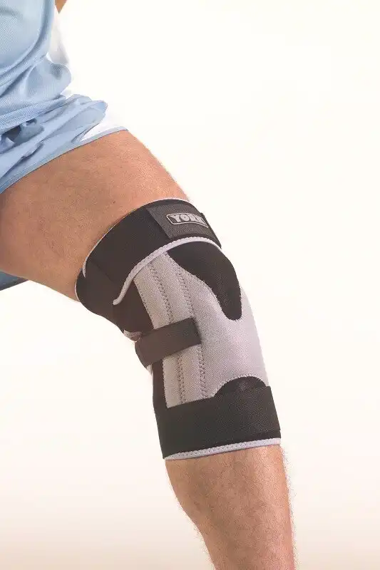 York Fitness Adjustable Stabilised Knee Support (Pair)