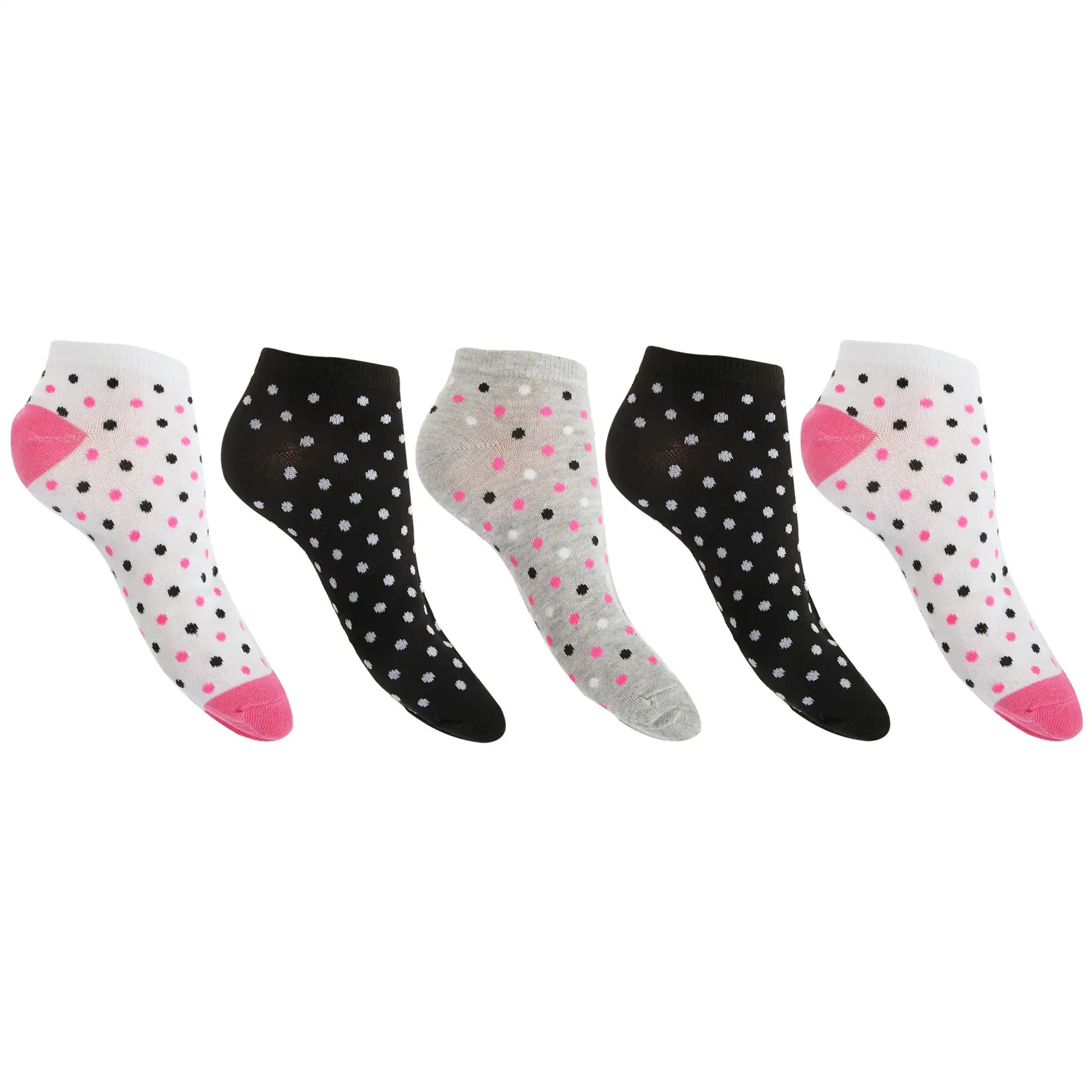 Floso Womens/Ladies Trainer Socks (Pack Of 5)