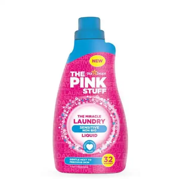 The Pink Stuff - The Miracle Laundry Sensitive Non Bio Liquid 960ML