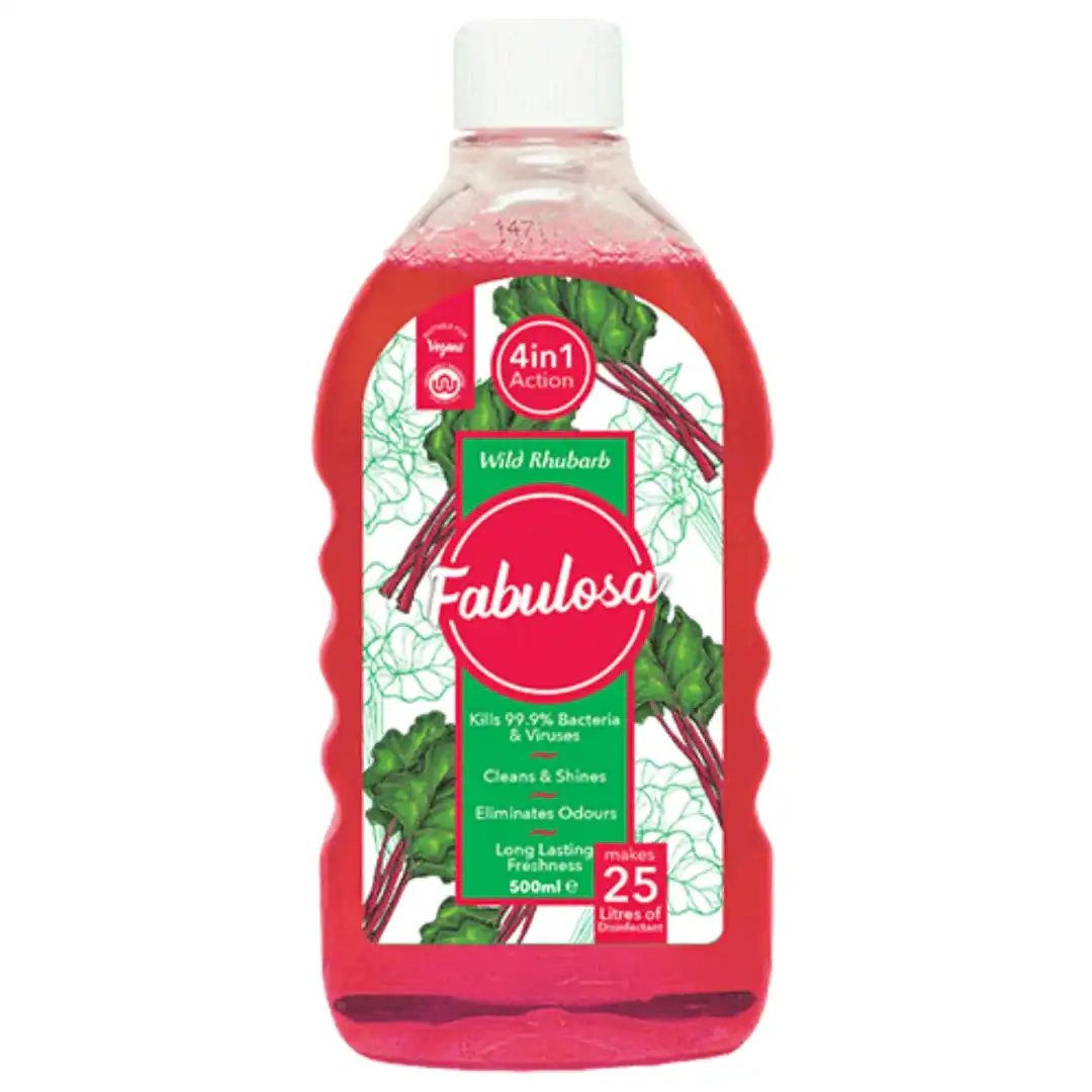Fabulosa Concentrated Disinfectant - Wild Rhuburb 500ml