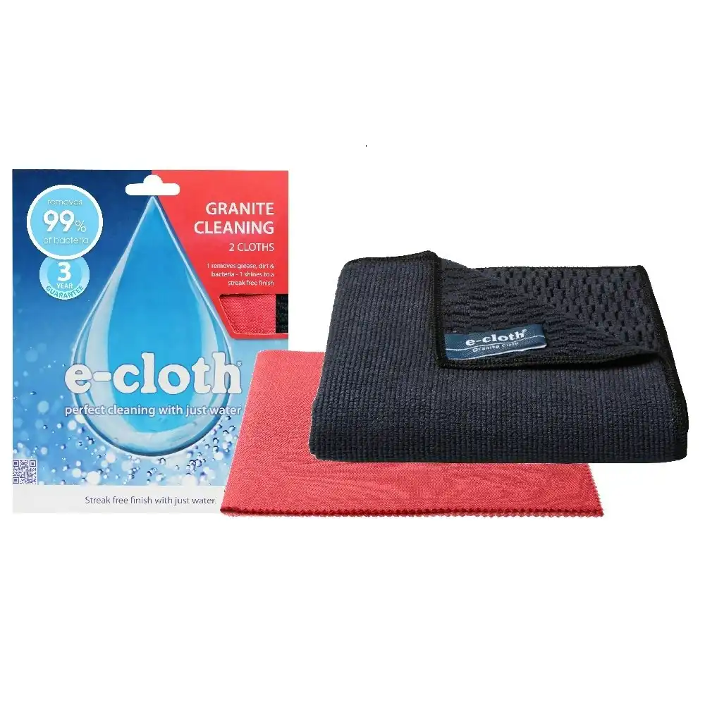 E Cloth Granite & Stone Cleaning Cloths   Pack Of 2