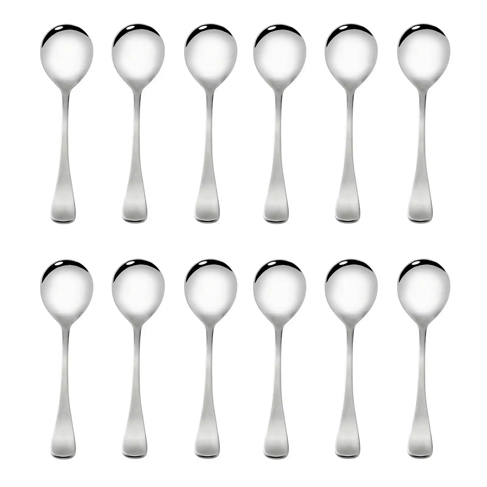 Stanley Rogers Metropolitan Soup Spoons   Set Of 12