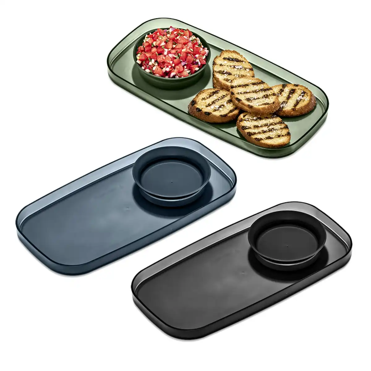 Madesmart APPETISER TRAY WITH BOWL 36 x 17cm