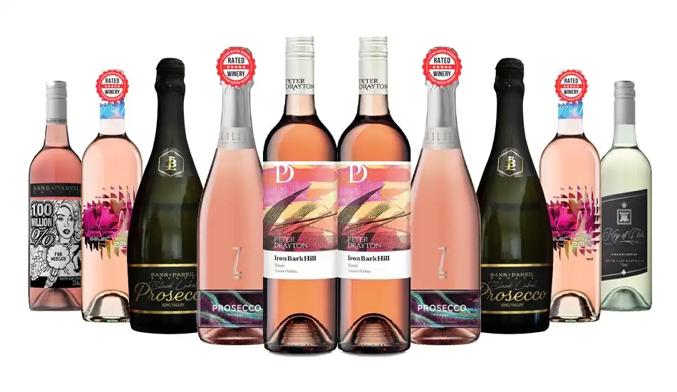 Valentines Sip Mixed Wine Collection  - 10 Bottles