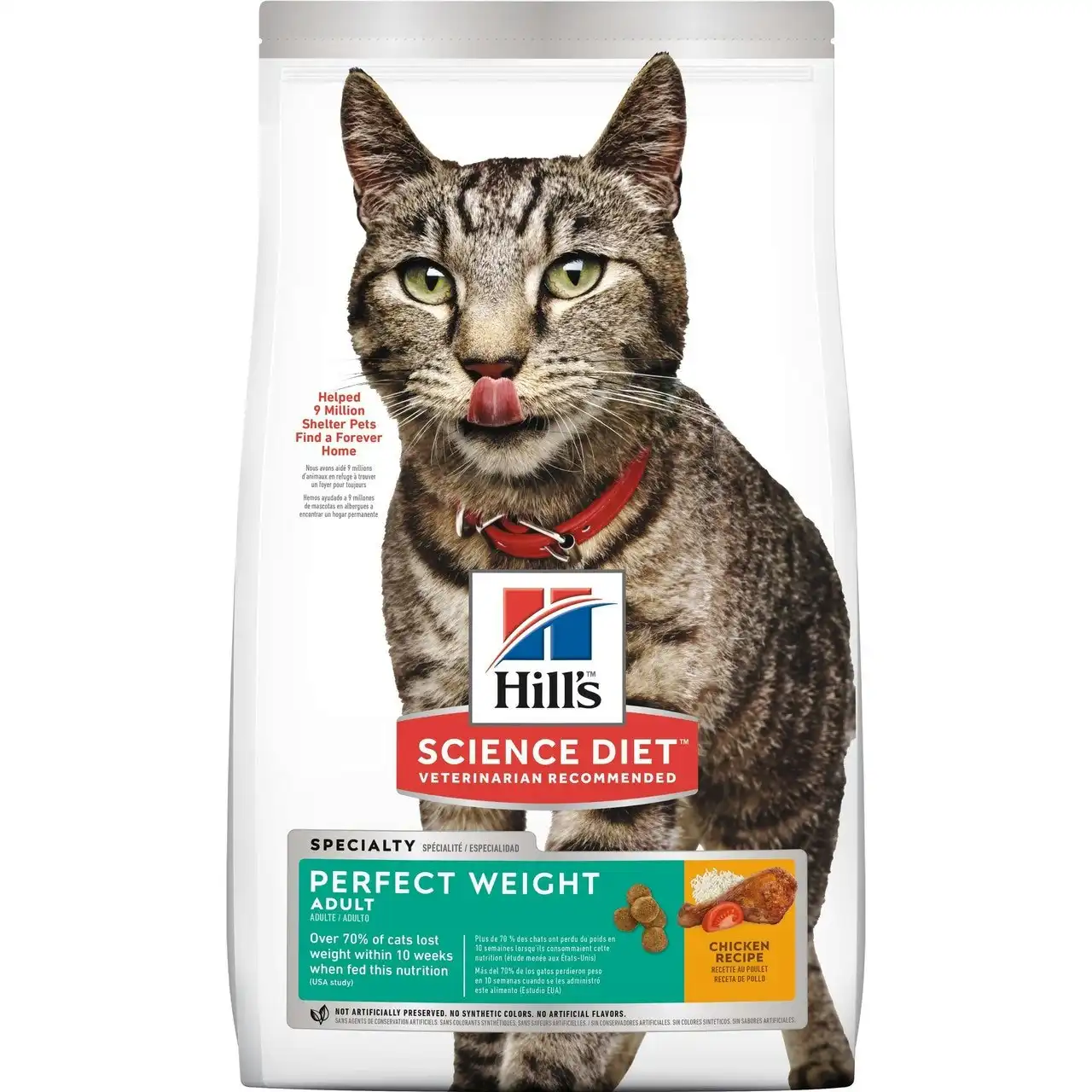 Hill's Science Diet Perfect Weight Adult Dry Cat Food - 3.17kg