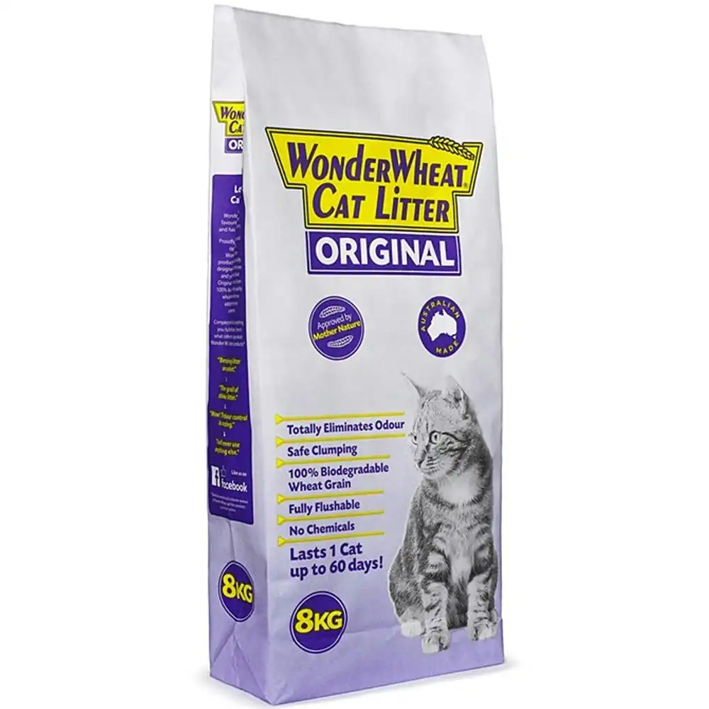 Wonder Wheat Original Cat Litter 8kg