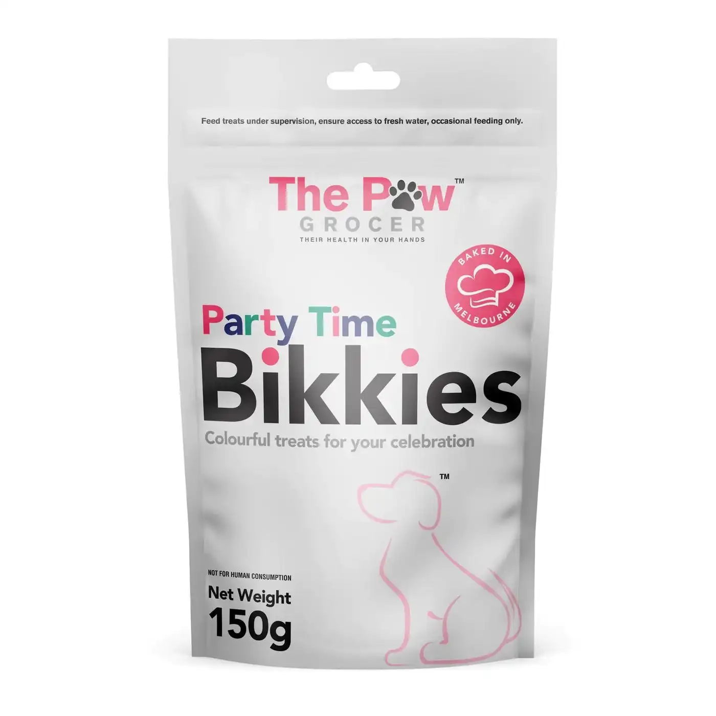 The Paw Grocer Party Time Bikkies Dog Treats