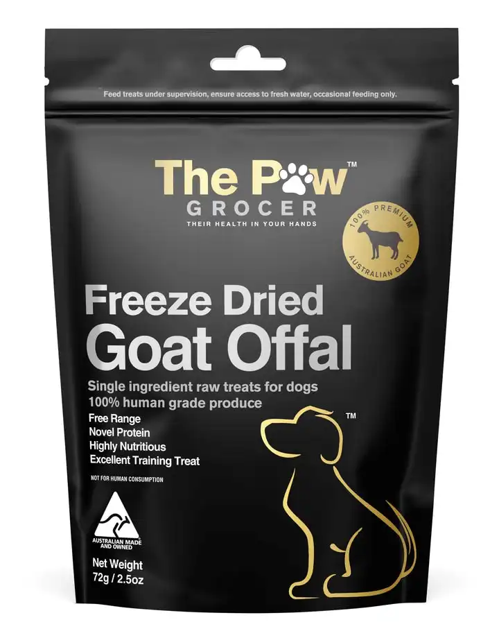 The Paw Grocer Goat Offal Dog Treats