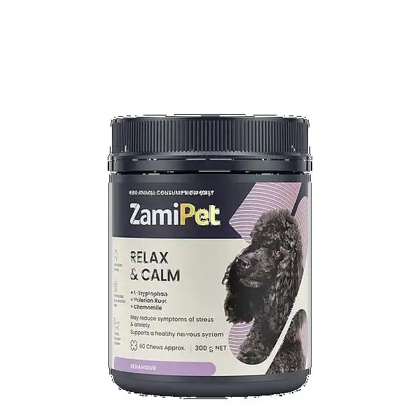 ZamiPet Relax & Calm Chews 300g 60pk