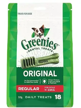 Greenies Dental Chews Regular Treat Pack