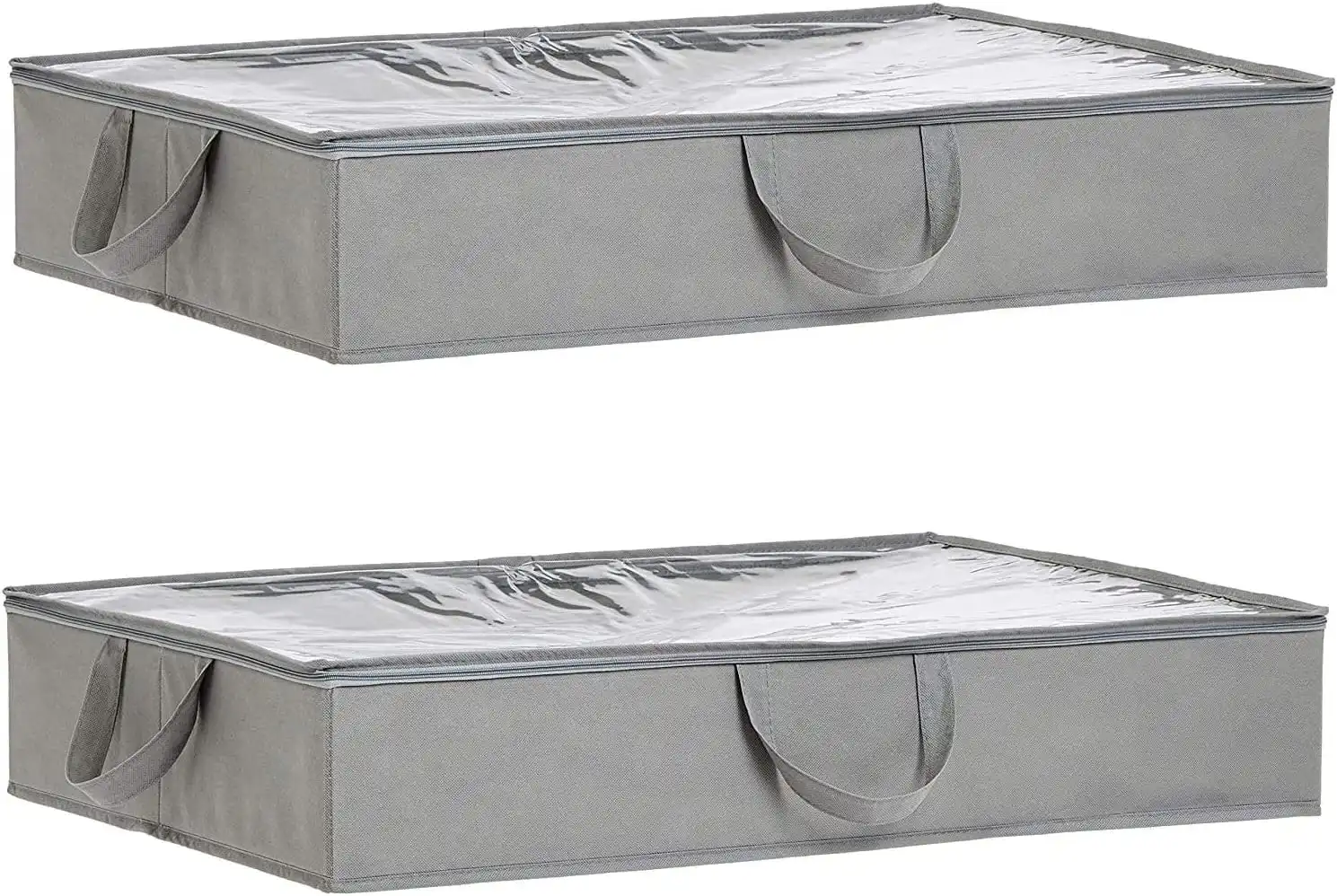 2 Pack Fabric Underbed Storage Bags