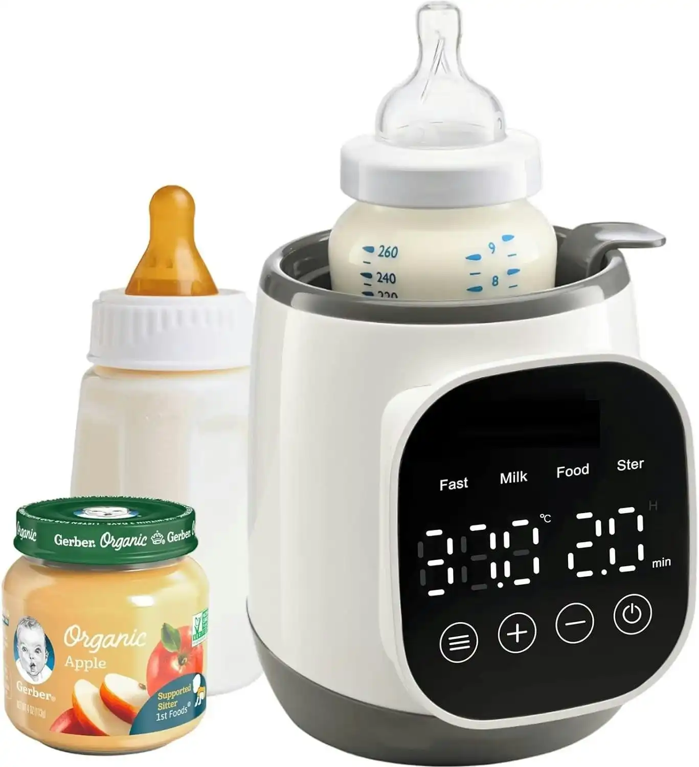 5in1 Baby Bottle Warmer Smart Accurate Temp Control
