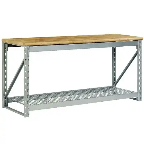 Heavy Duty Bench With Timber Top