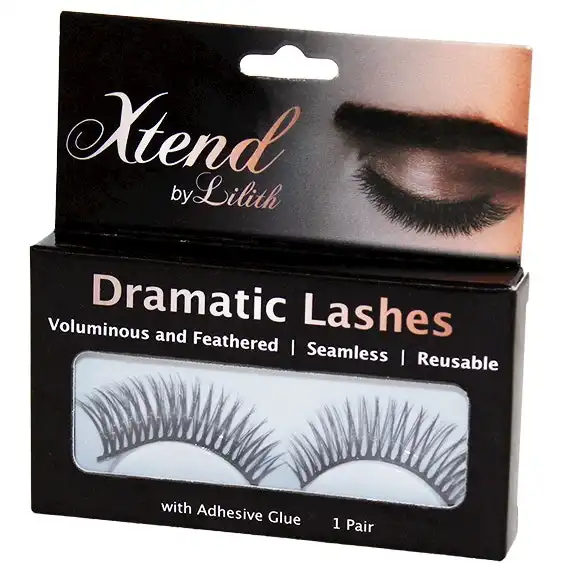 Xtend by Lilith Dramatic Lashes with Glue Included 1 Pair