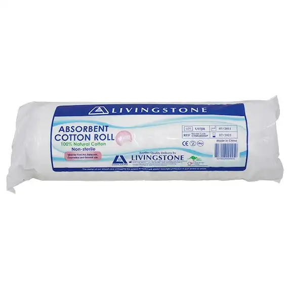 Livingstone Premium Absorbent Cotton Roll 500g Non-Sterile